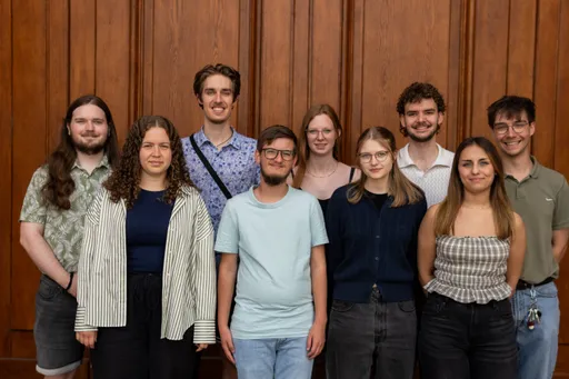 Erik, Elise, Florian, Nico, Nora, Pia, Tim, Sinem, Lucas